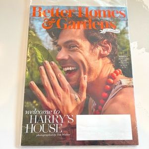 Harry Styles Magazine Better Homes & Gardens